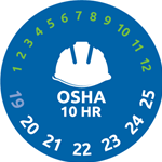 Headway Specialty Hard Hat Stickers - OSHA