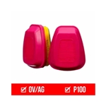 3M™ Organic Vapor/Acid Gas Cartridge/Filter - 2/PK