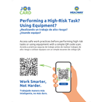 Headway High Risk Task Poster w/ QR Code