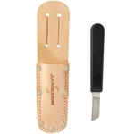 Slotted Leather Pouch with Splicing Knife