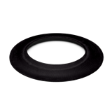 Plasticade 4500 Tire Ring, Fits Commander Traffic Drum, Black, 25" W x 25" H