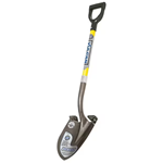 Vulcan 34542 PRY-F Shovel, Steel Blade, Fiberglass Handle, D-Shaped Handle, 29 in L Handle