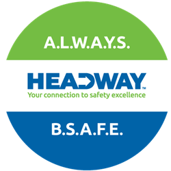 Headway Hard Hat Sticker