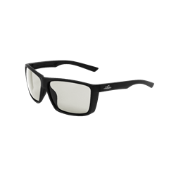Lionfish Indoor/Outdoor PFT Matte Black Full Frame Transition Safety Glasses