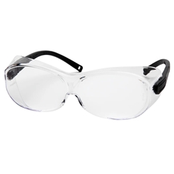 Pyramex OTS/OTG XL (Extra-Large) Clear Anti-Fog Safety Glasses
