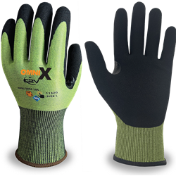 C2V OMNI-X 1132G 18-Gauge Cut A5 HV Lime Glove